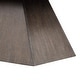 preview thumbnail 5 of 3, Furniture of America Evangeline Modern Dark Walnut Genuine Marble Top End Table with Casters