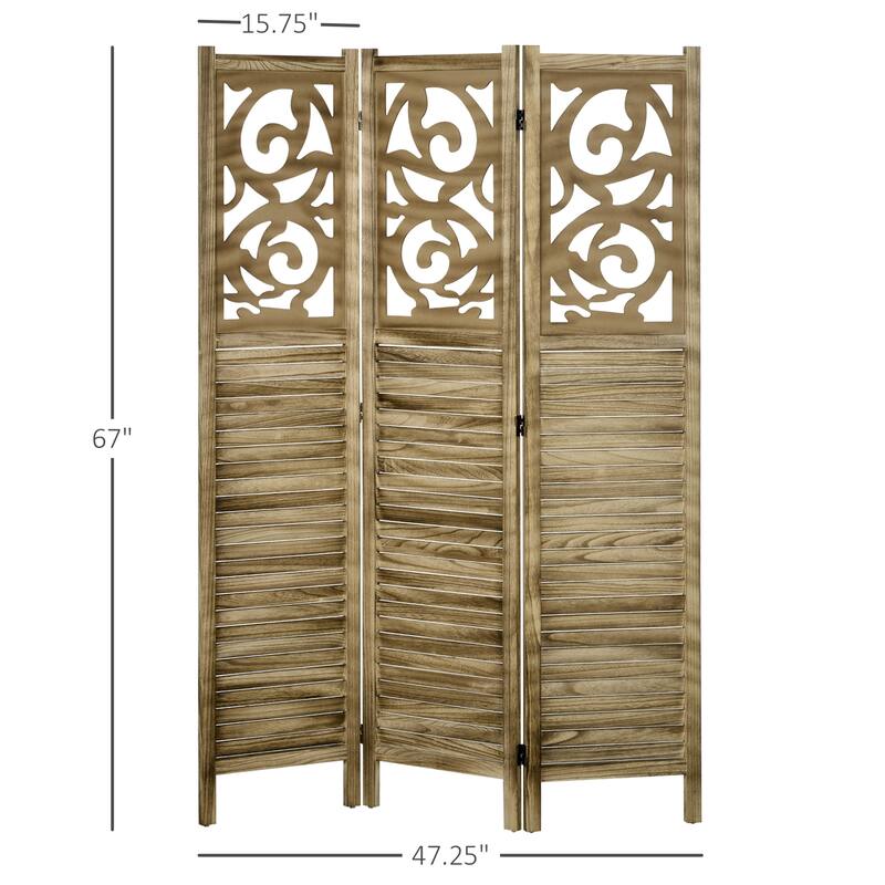3 Panel Room Divider
