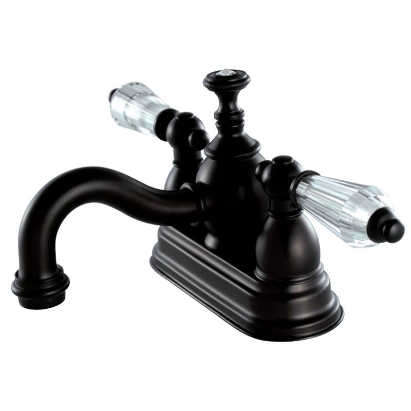 Kingston Brass Wilshire Centerset Bathroom Faucet - Includes Metal