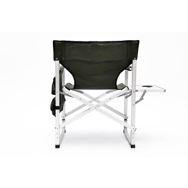 Malwee Outdoor Lightweight Folding Directors Chairs, Aluminum Camping