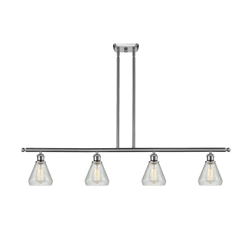 Innovations Lighting Conesus 4 Light 48" Wide Linear Chandelier