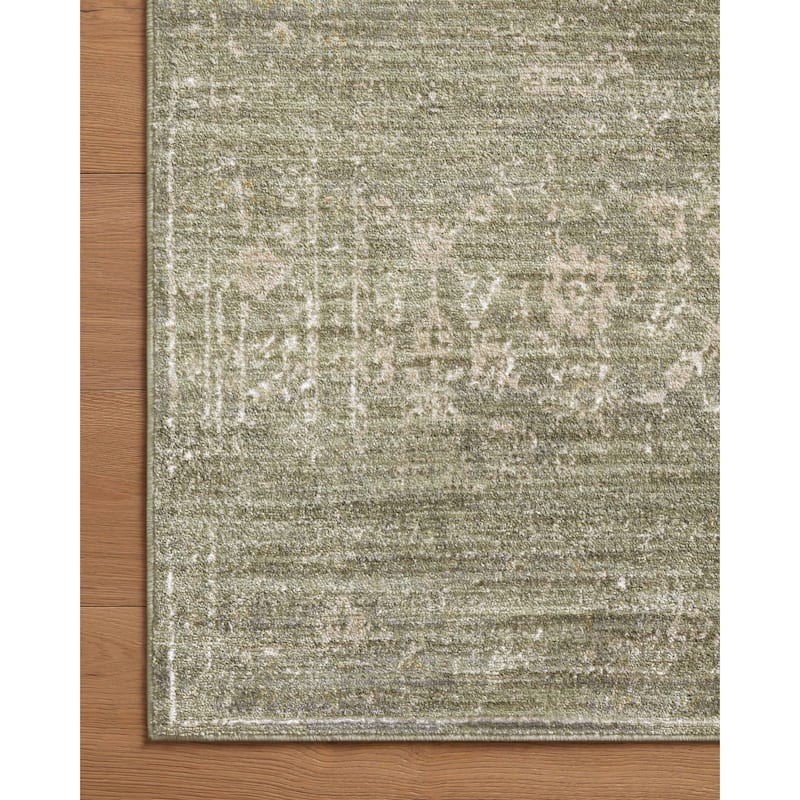 Alexander Home Ivy Distressed Oriental Area Rug
