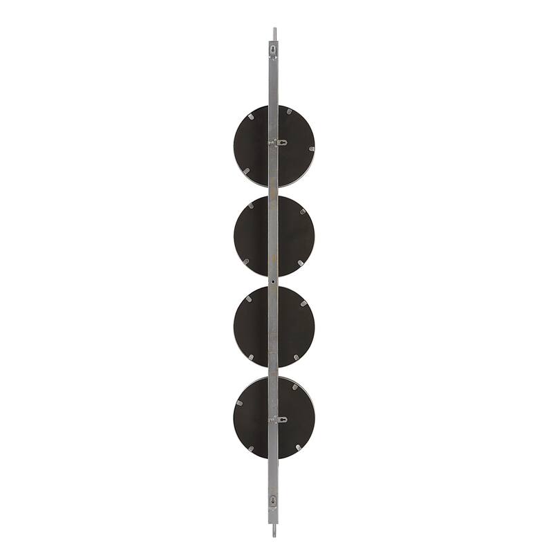 Uttermost Button Silver Mirror - 9.875"x 59.875"