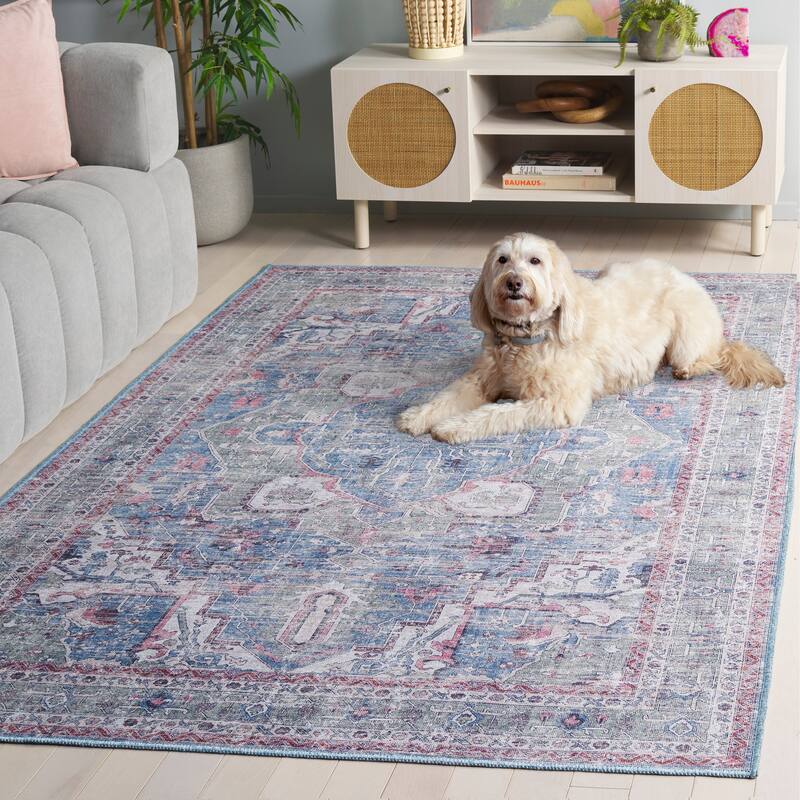 SAFAVIEH Vintage Heriz Pauwine Machine Washable Rug