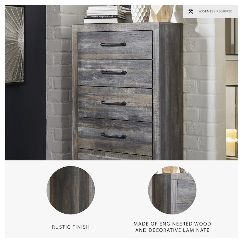Baystorm Gray Chest of Drawers
