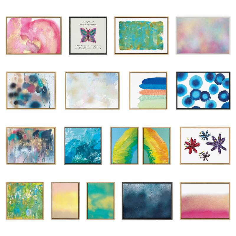 Kate and Laurel Sylvie Golden Hour Canvas Art by Mentoring Positives