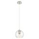 Option Clear Shade / Polished Nickel