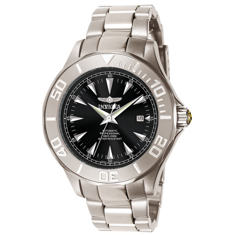 Invicta Men's 7034 Signature Automatic 3 Hand Black Dial Watch