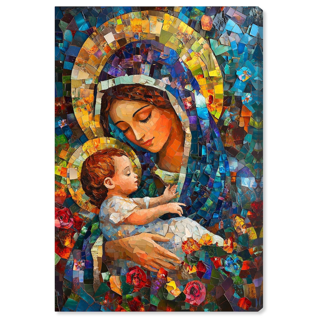 Glass Gospel II Canvas by Art Remedy, Gallery Wrapped