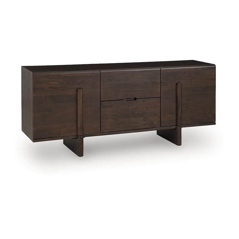 Signature Design by Ashley Kydler Brown Accent Cabinet - 63" W x 16.75" D x 28" H