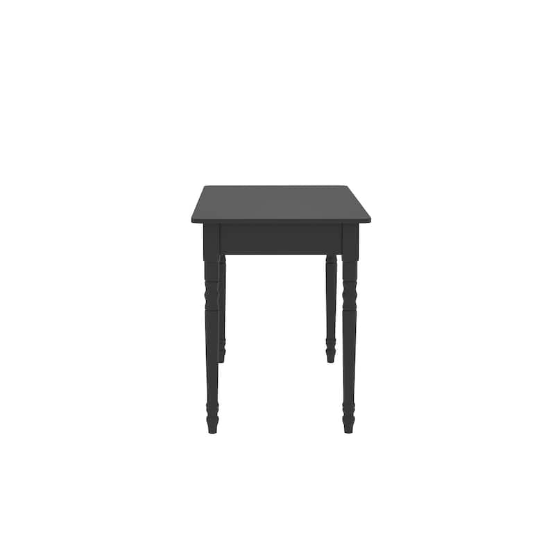 47" Computer Desk Wood Writing Desk with a File Drawer Office Desk