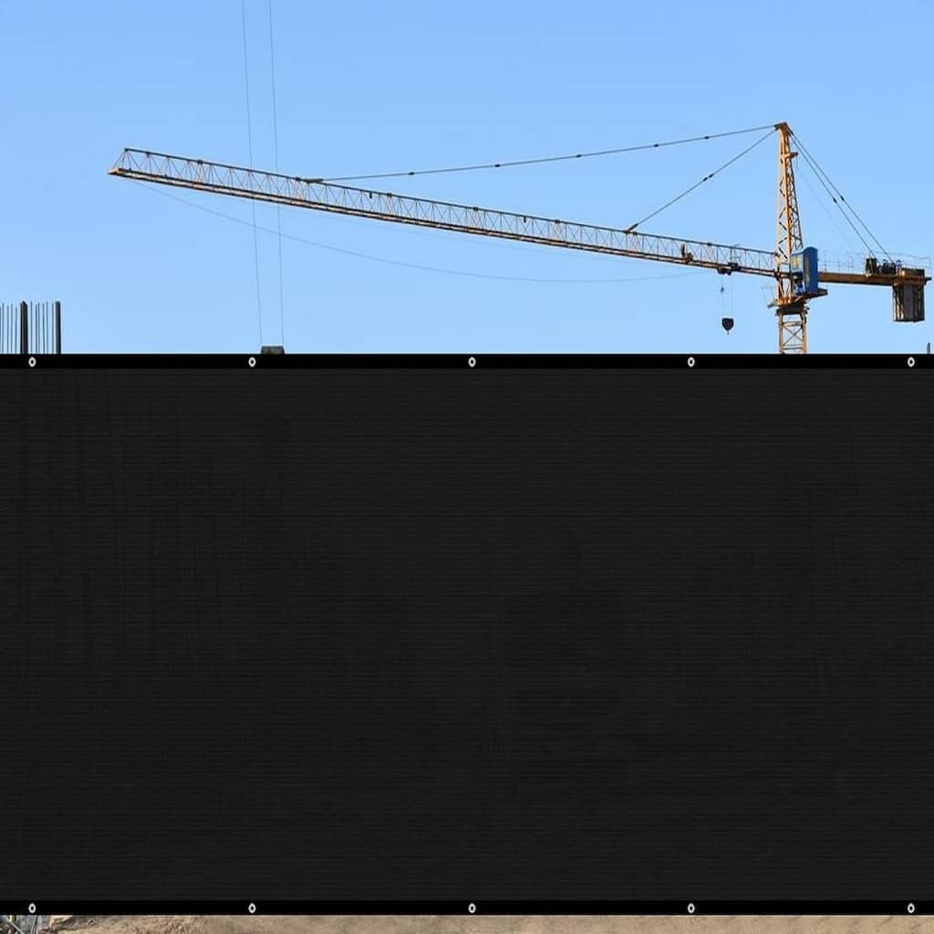 Shatex Privacy Fence Screen Heavy-Duty 90% Blockage Shade Cover Fencing Net , 3 x 50 ft