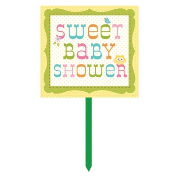 Shop Pack Of 6 Happi Tree Owl Sweet Baby Shower Outdoor Garden