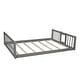 preview thumbnail 12 of 13, Modren Full Over Full Over Full Triple Bunk Bed with Built-in Ladder and Slide,Guardrails For Bedroom