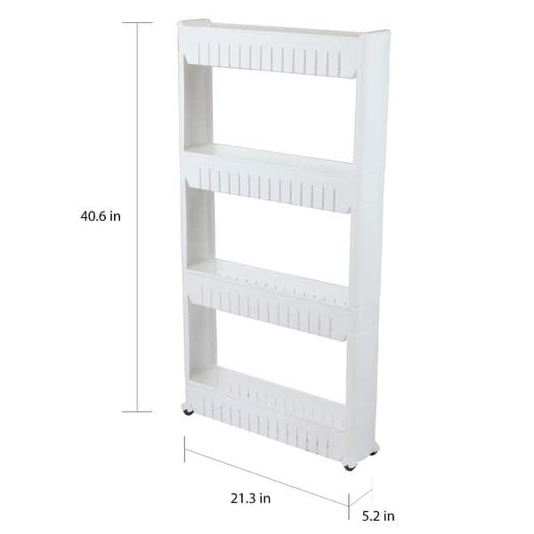 4 Shelf Under Counter Rack