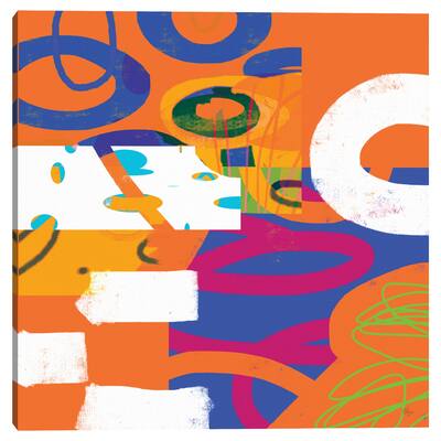 Bright and Bold III by Lisa Ridgers Canvas Art Print