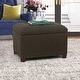 preview thumbnail 29 of 51, Adeco High End, Classy, Tufted Storage Bench, Ottoman Footstool