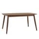 preview thumbnail 19 of 18, Norwegian Danish Modern Chestnut Tapered Dining Set by iNSPIRE Q Modern