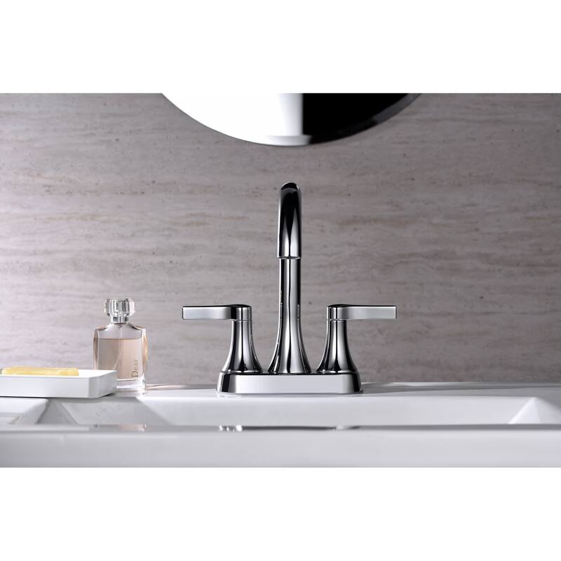 Ultra Faucets Nita Collection Two-Handle 4" Centerset Lavatory Faucett