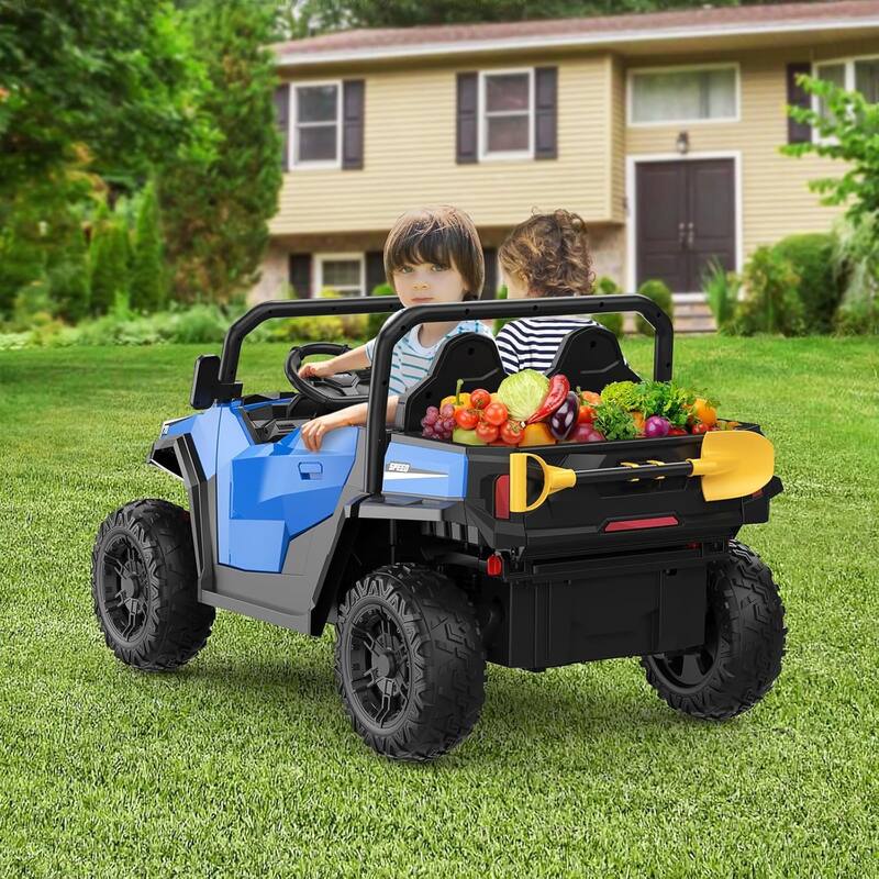 Ride On Dump Truck, 24V Ride On Car with Remote Control