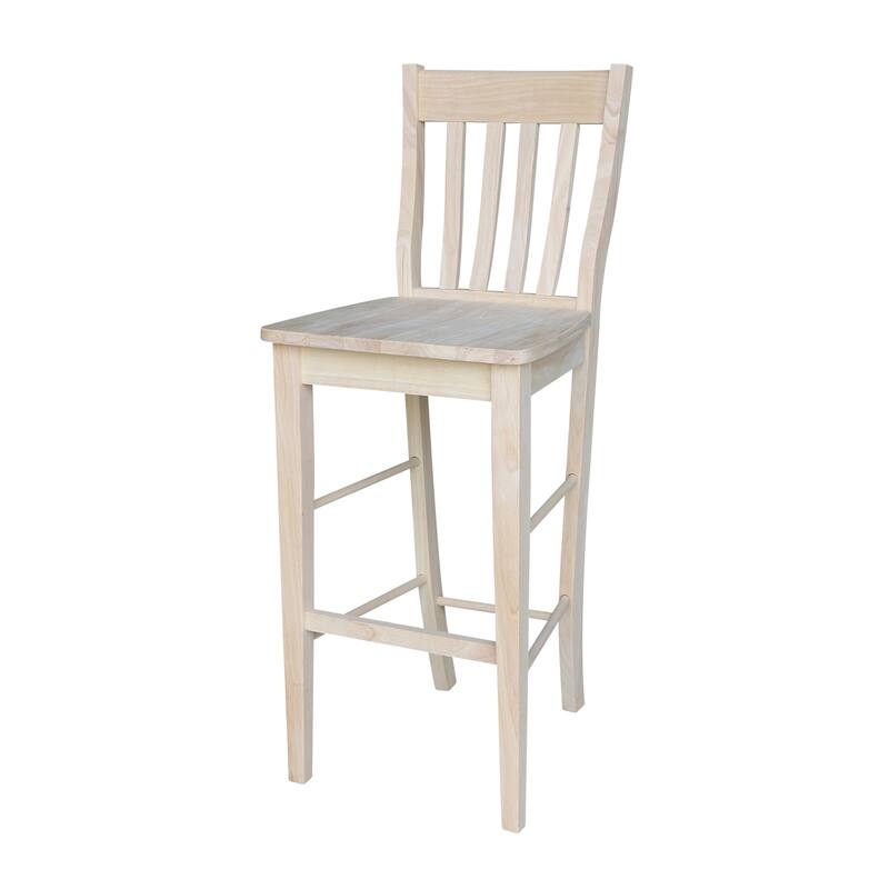 36" Round Extension Dining Table 40.9"H With 4 Cafe Barheight Stools