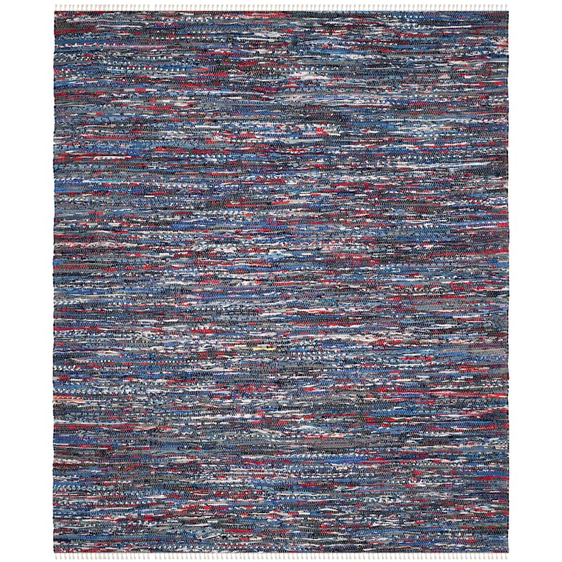 SAFAVIEH Handmade Rag Rug Irmeli Casual Stripe Cotton Rug