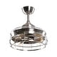 preview thumbnail 8 of 7, 36" Industrial Retractable 3-Blade Ceiling Fan Chandelier with Remote