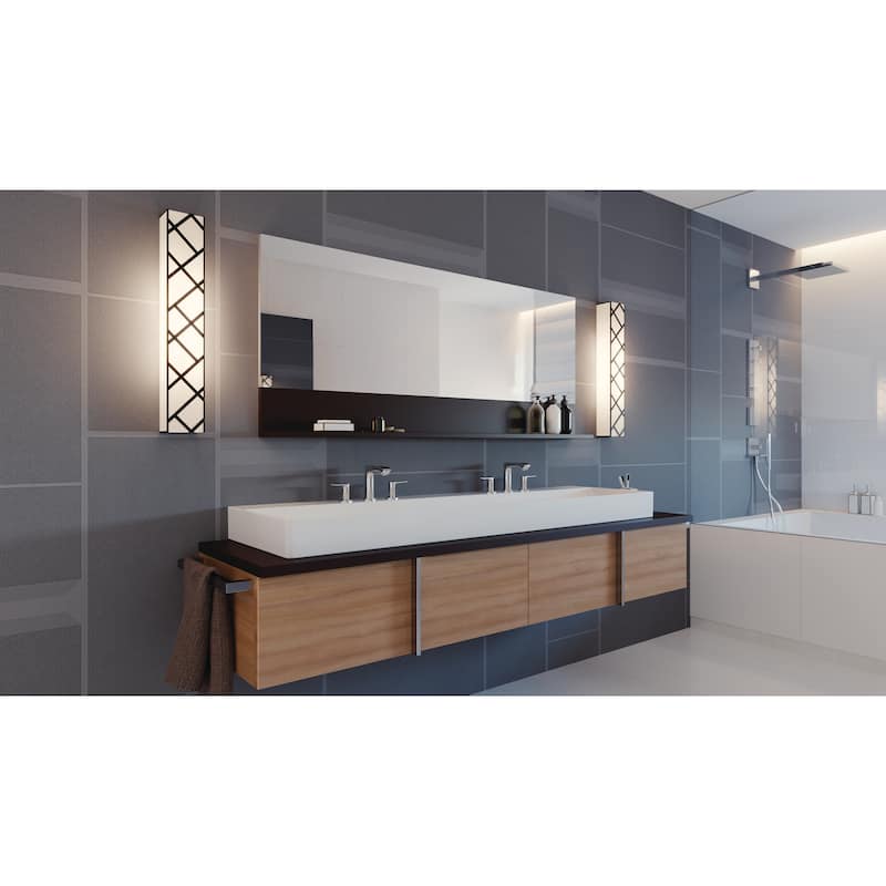 AFX Haven 39-inch 35W LED Vanity - Black