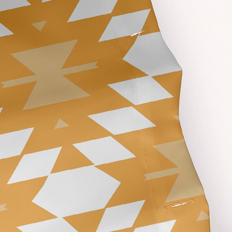 71 x 74-inch Jodhpur Kilim Geometric Print Shower Curtain