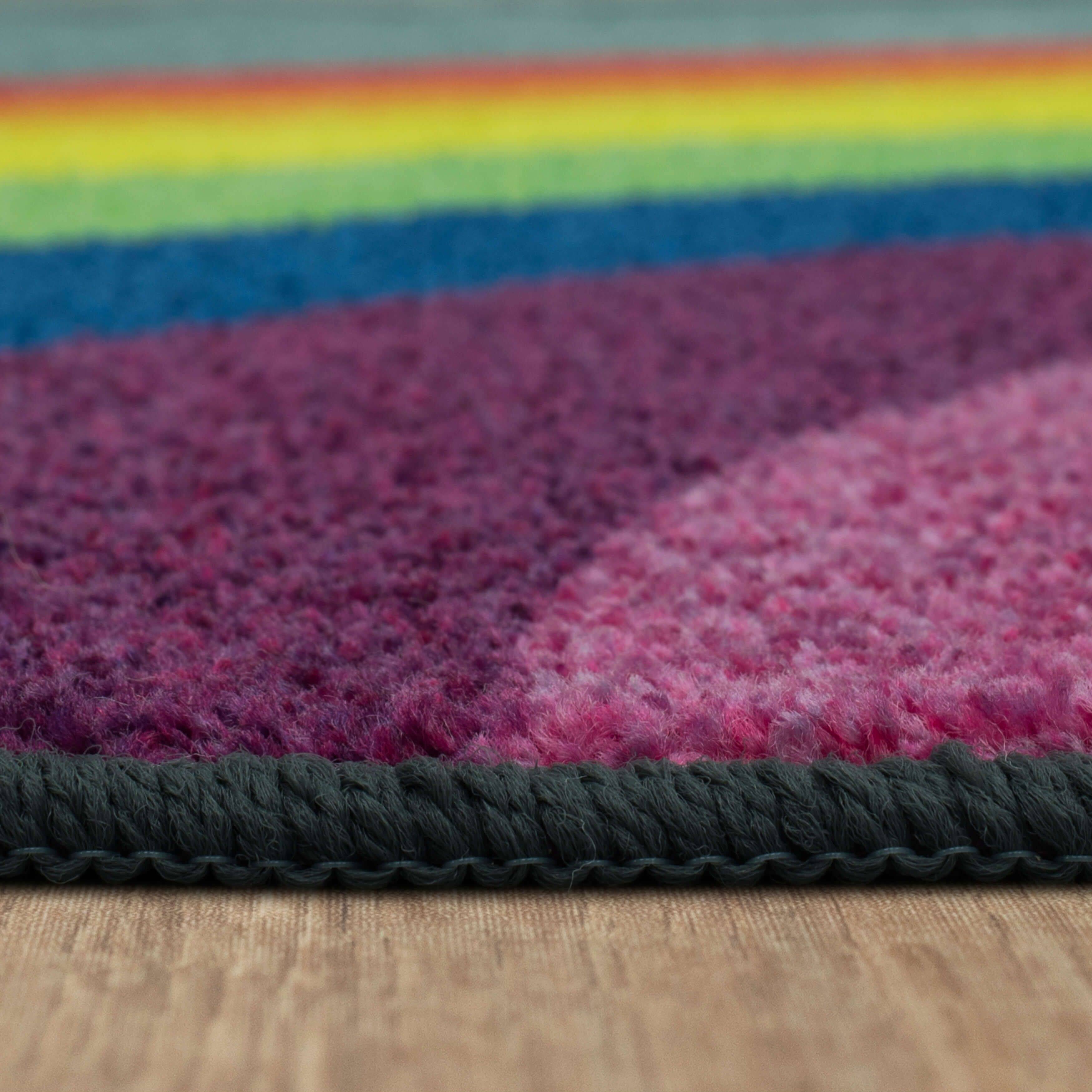 Mohawk Home Border Rainbow Area Rug On Sale Bed Bath & Beyond