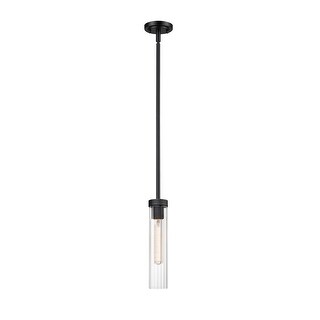 Beau by Z-Lite 1 Light Pendant in Matte Black