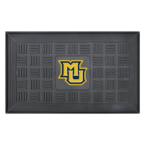 Ncaa Marquette University Golden Eagles 3 D Team Medallion Vinyl Door Mat