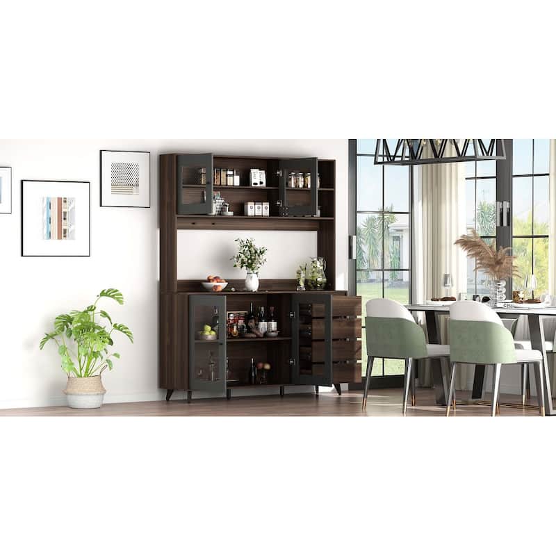 Sideboard Wine Cabinet Tea Cabinet Kitchen Cupboard Buffets Sideboards
