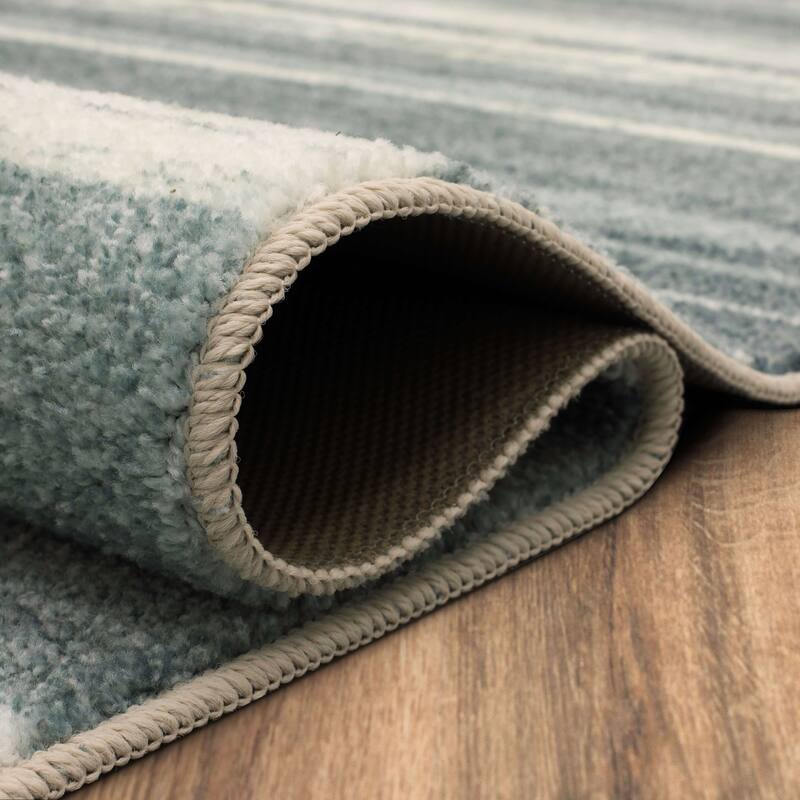 Mohawk Home New Wave Multicolor Boho Stripe Area Rug