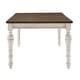 preview thumbnail 8 of 18, Tournus 4-6-Person Extendable Solid Rubberwood Dining Table Set by iNSPIRE Q Classic