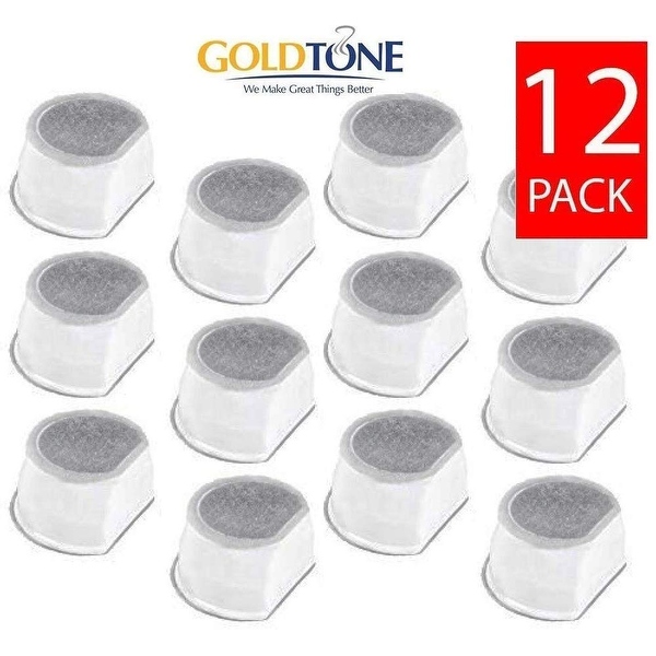 GoldTone Replacement DRINKWELL Pet Fountain Charcoal Water Filters