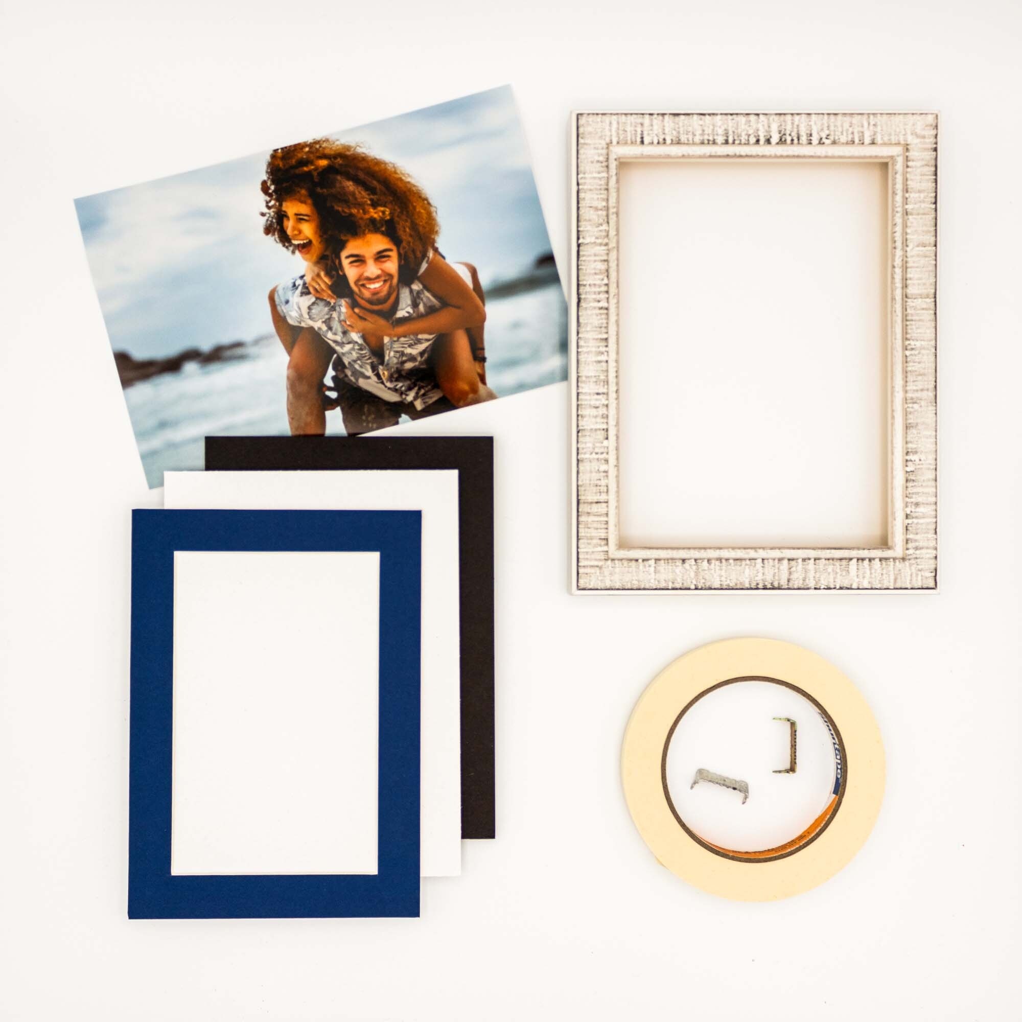 11x14 Mat Bevel Cut for 9x11 Photos - Acid Free Steel Blue Precut Matboard  - For Pictures, Photos, Framing - Bed Bath & Beyond - 38473651