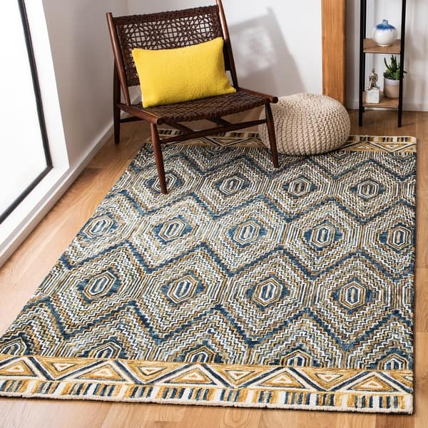 Shop Safavieh Handmade Aspen Neelima Boho Tribal Wool Rug 5 X 8 On Sale Overstock 30105695