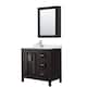 Option Dark Espresso / Giotto Quartz Top / Polished