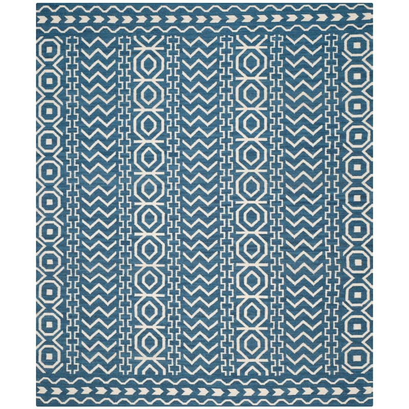 SAFAVIEH Handmade Flatweave Dhurries Krustina Modern Wool Rug