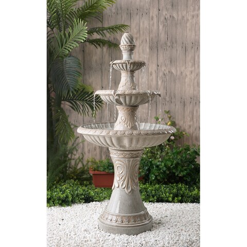 Elsa Ivory Tiered Fountain