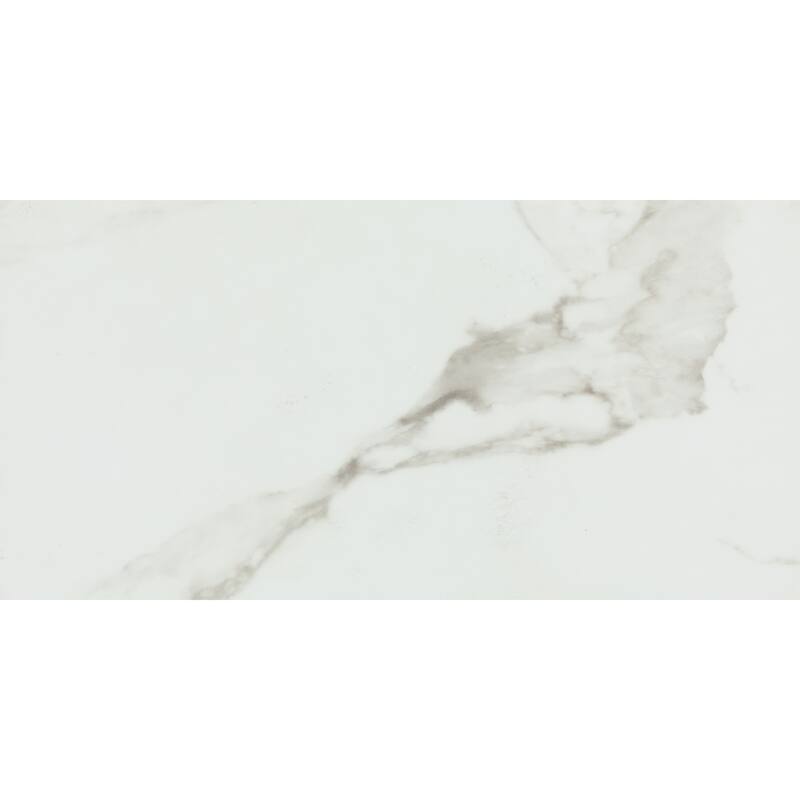 Daltile Grantshire 12 x 24 2.0 MM Glue Down Luxury Vinyl Flooring (30 PCS Per Carton) (60.00 SQFT Per Carton) - Catania Calacatta