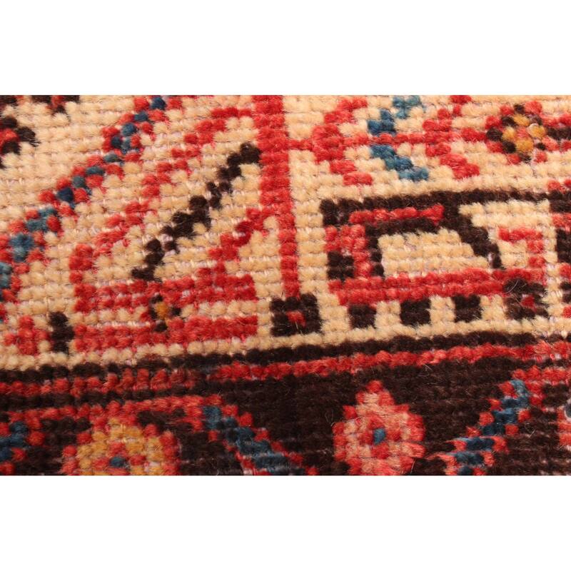 ECARPETGALLERY Hand-knotted Andelz Red Wool Rug - 3'10 x 6'0