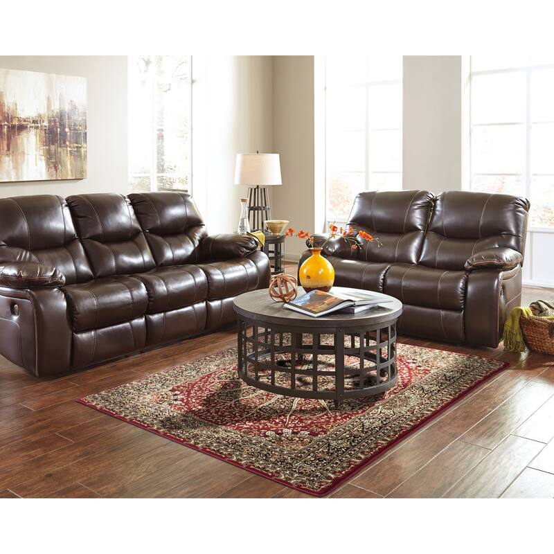 Persian Collection Black Traditional Area Rug