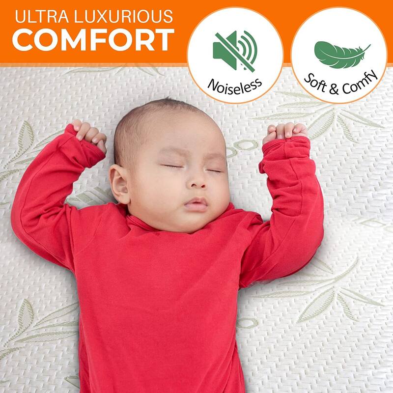 Cheer Collection Waterproof Bamboo Mattress Protector - White