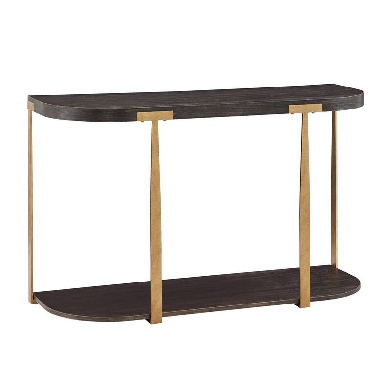 Jensen Wood and Metal T-Brace Tables by iNSPIRE Q Artisan - Sofa Table