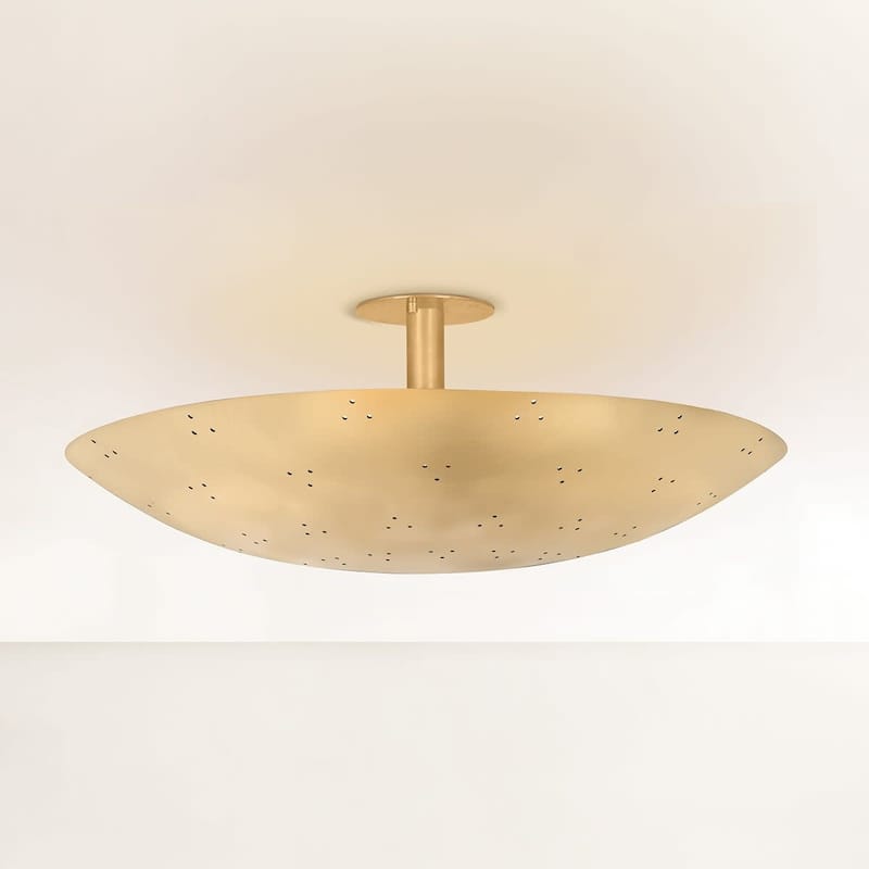 Hudson Valley Lighting 8728 Bern 3 Light 28" Wide Semi-Flush Bowl