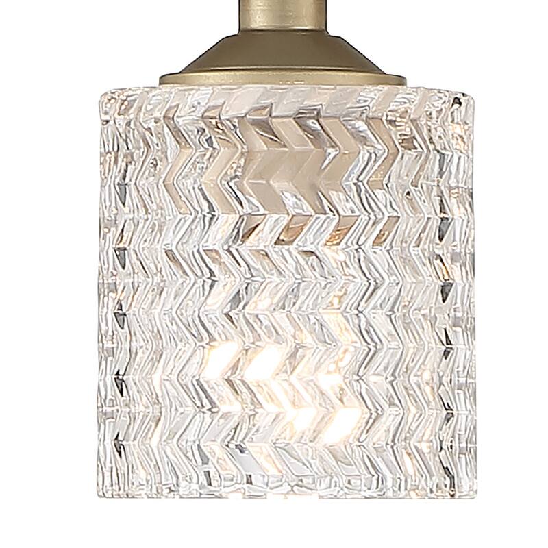 Moulins 3-ight Linear Modern Farmhouse Rectangle Chandelier with UL Certified - 25in