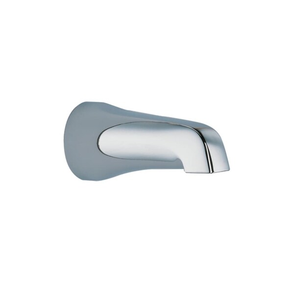 Moen 3805 5" Wall Mounted Tub Spout with 1/2" Slip Fit Connection (Less Diverter) - Chrome