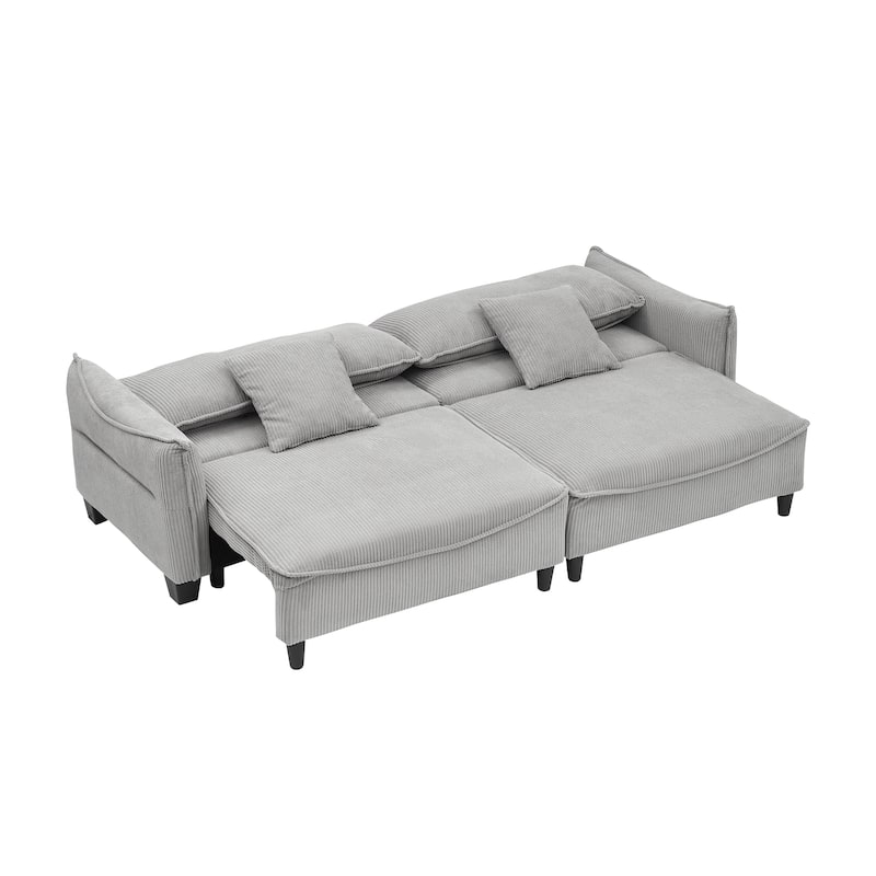 Corduroy Fabric Sofa